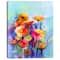 Designart - Abstract Floral Watercolor Painting - Large Floral Canvas Art Print